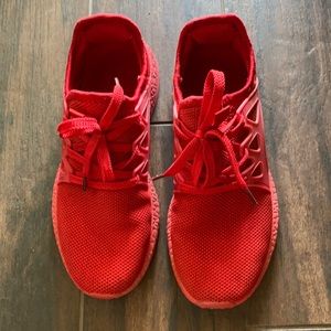 Red sneakers sz 8